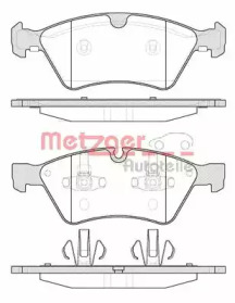 Комплект тормозных колодок METZGER 1179.00